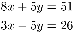 Man teilt durch die zahl vor der variablen und hat die gleichung gelöst. Gleichung Mit 2 Variablen Unbekannten