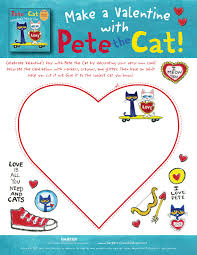 Sunday is my birthday, so i thought we would celebrate with a free gift from me. Pete The Cat Valentine S Day Is Cool Decorate Your Own Card