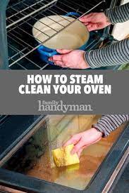 How To Steam Clean Your Oven Oven Cleaning Hacks Household Cleaning Tips Cleaning Recipes