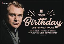 Christopher nolan / date of birth Happybirthdaychristophernolan Www Artistize Com Wishes You A Wonderful Life Ahead Director Producer Birthday Posts Its A Wonderful Life Birthday Wishes