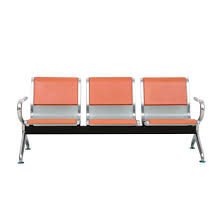 • made of quality chrome plated metal. China Three Seater Metal Steel Waiting Room Chair Reception Chairs For Airport Hospital Office Bank Barber Shop China Waiting Chair Waiting Room Chair