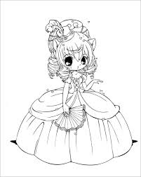 Cute chibi coloring pages reviewed and rated in 2020 # product name image; Chibi Coloring Pages Coloringbay