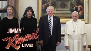 He is the only englishman to have been pope so far. Jimmy Kimmel Questions Why Pope Francis Is So Sad