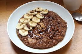 Porridge Cacao Banane Et Puree De Cacahuete Milleprep