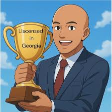 Now my mortgage license covers Georgia too! NY, NJ, CT, PA, SC, FL and GA  Is that what I look like? A special shoutout to whomever can tell me what's  wrong in