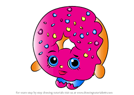 How to draw tutucute from shopkins drawingtutorials101 com from shopkins drawing easy. Learn How To Draw D Lish Donut From Shopkins Shopkins Step By Step Drawing Tutorials