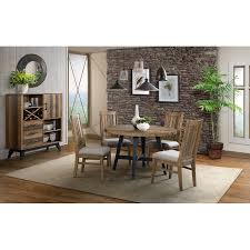 Love this wooden dining table! Union Rustic Laguna 5 Piece Solid Wood Dining Set Reviews