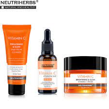 Pure vitamin c face cream for normal to combination skin is a vitamin c lotion that visibly reduces the look of wrinkles and improves skin's firm feel. Neutriherbs Vitamin C Serum Face Cleanser Face Cream Cleaning Moisturizing Anti Wrinkle Anti Aging Best Skin Care Set Kit Facial Self Tanners Bronzers Aliexpress
