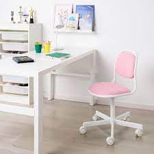 orfjall child s desk chair white vissle pink ikea childrens desk and chair kids desk chair ikea kids desk