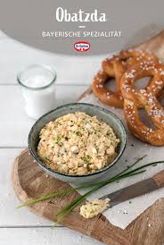 Obatzda Rezept Rezepte Lebensmittel Essen Herzhafte Speisen