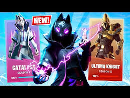 new season 10 level 50 skins unlock fortnite season x new update