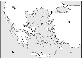 Blank Map Of Ancient Greece Free Blank Map Of Ancient Greece Map Ancient Greece Map Geography Worksheets Ancient Greece