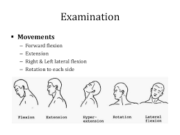 Neck flexion and extension step 1. Approach To Neck Pain