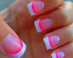 27 modern nails with beautiful design. 50 Lovely Pink And White Nail Art Designs Styletic