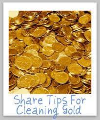 Air dry the gold coins only. Tips For Cleaning Gold Including Hints For All Types Of Gold Objects
