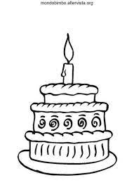 Disegno Torta Di Compleanno Da Colorare Buon Compleanno Disegno Di Compleanno Torte Di Compleanno