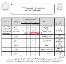 وأكد مدير إدارة العامة للتعليم الثانوي الأستاذ بابكر بخيت محم. Ø¬Ø¯ÙˆÙ„ Ø§Ù…ØªØ­Ø§Ù†Ø§Øª Ø§Ù„ØµÙ Ø§Ù„Ø«Ø§Ù„Ø« Ø§Ù„Ø§Ø¹Ø¯Ø§Ø¯ÙŠ Ù¢Ù Ù¢Ù¡ Ø¬Ù…ÙŠØ¹ Ù…Ø­Ø§ÙØ¸Ø§Øª Ø§Ù„Ø¬Ù…Ù‡ÙˆØ±ÙŠØ© Ù…ÙˆØ¹Ø¯ Ø§Ù…ØªØ­Ø§Ù†Ø§Øª ØªØ§Ù„ØªØ© Ø§Ø¹Ø¯Ø§Ø¯ÙŠ Ù†Ù‡Ø§ÙŠØ© Ø§Ù„Ø¹Ø§Ù… 2021 Ù…ÙˆÙ‚Ø¹ ØµØ¨Ø§Ø­ Ù…ØµØ±