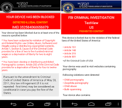 Los ciberdelincuentes emplean la ingeniería social en otros tipos de ataques de ransomware, por ejemplo presentarse como el fbi para asustar a los usuarios . Unlock Android Phone From Fbi Investigation Virus Yoosecurity Removal Guides