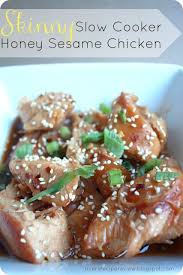 The Recipe Critic Skinny Slow Cooker Honey Sesame Chicken This Is Absoluetly Delicious Easy To Make And It Only Skinny Slow Cooker Recipes Cooker Recipes
