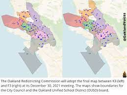 Oakland City Council District Map Why Showing Up For The Oakland S Final Redistricting Commission Meeting Is Important Oakland Voices