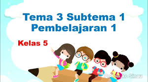 Lks sd kelas 4 (4 sd / 4sd) semester 1 tema 1 2 3 4 5 kurikulum 2013: Kelas 5 Tema 3 Subtema 1 Pembelajaran 1 Youtube