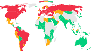 Por primera vez no hay estados en rojo; El Mapa Del Coronavirus En El Mundo Asi Avanzan Los Contagios Y Las Muertes Dia A Dia La Crisis Del Coronavirus El Pais