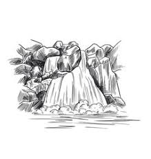 Waterfall Sketch Vector Images Over 100 Experiment with deviantart's own digital drawing tools. vectorstock