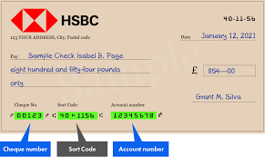 A sort code is a number code, which is used by british and irish banks. Sort Code 401156 Of Hsbc Bank Plc In Manchester