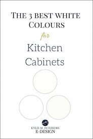 Best White Paint Colours For Painted Kitchen Or Vanity Cabinets Trim Ceilings Kyli Repainting Kitchen Cabinets Interior Design Programs Best Kitchen Designs