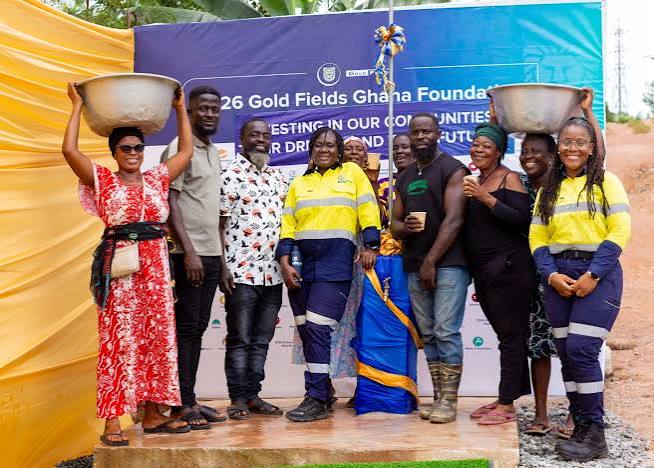 Gold Fields hands over new water system to Brahabobom - ChannelOne News
