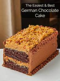 German Chocolate Cake The Easiest Best Recipe I Ve Tried Yet Recipe German Chocolate Cake Recipe German Chocolate Cake Rock Recipes