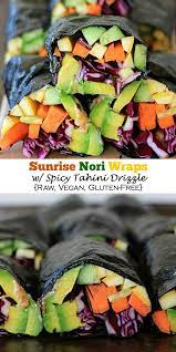 Easy Vegan Nori Wraps Recipe Raw Food Recipes Nori Wrap Raw Vegan Recipes