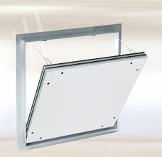 Die verdeckt liegenden schnappverschlüsse öffnen auf druck die revisionsklappe. Ff Systembau Germany Revisionsklappen Und Bodenklappen