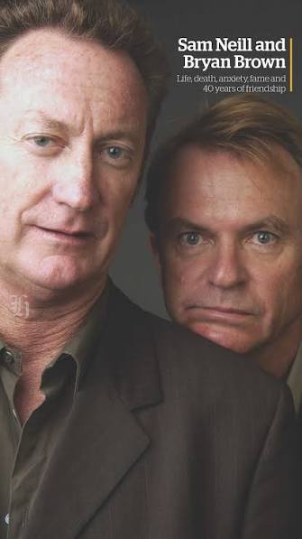A conversation with Sam Neill and Bryan Brown on life, death, anxiety and  fame., The Kiwi legend talks with fellow actor and friend of more than 40  years in a candid video call., Watch the full video ...