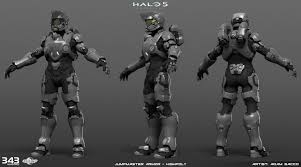 Artstation Halo 5 Jumpmaster Armor 3d Game Model Adam Sacco Halo Armor Armor Halo