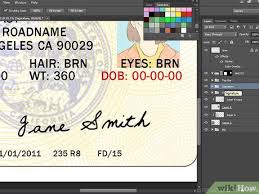 You can either use your own id and change the text, or you can use someone. How To Make A Fake Id With Pictures Wikihow