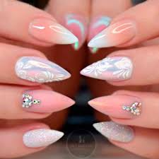 lovely and cute acrylic nails