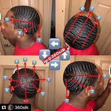 Within the 360 wave community we describe a fork as basically a crash within a waver's wave pattern. Repost 360silk With Make Repost I Keep Getting Questions About The Angles I Brush Heres A Diagram Of How I Br Waves Haircut Waves Hairstyle Men Hair Waves