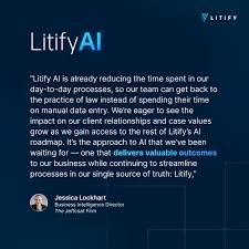 Excited to see how AI is reshaping the legal landscape! It's amazing to…