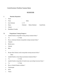 Berikut informasi sepenuhnya tentang contoh makalah penelitian ilmiah biologi tentang tumbuhan. Contoh Kuesioner Penelitian Tanaman Bakau Docxghgh