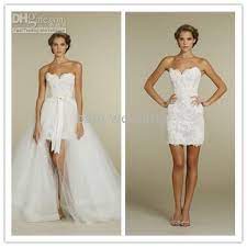 Lace Cocktail Dress Convertible Wedding Dress Mini Bridal Dress Big Wedding Dresses Black And White Wedding Dress From Babywedding 130 86 Dhgate Com Modest Bridal Gowns Sheath Wedding Dress Lace Empire