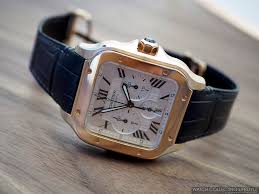 Dal 1904, il design dell'orologio santos de cartier si reinventa nel tempo, riflettendo i. Insider Santos De Cartier Chronograph A Great Looking Watch With A Very Clever Chronograph Pusher System Watch Collecting Lifestyle