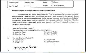 Kunci Jawaban Paket Bahasa Jawa Kelas 8 Semester 1 Kunci Jawabanku Cute766