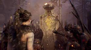 From the tree, turn left and drop down the platform to. Hellblade Ps4 Muspell Surt 2nd Gate Puzzle And 3rd Fire Wall Burning Youtube
