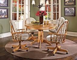 Cochrane Cushions For Thresher S Too Bow Back Caster Chair Swivel Dining Chairs Dinette Chairs Dinette Furniture