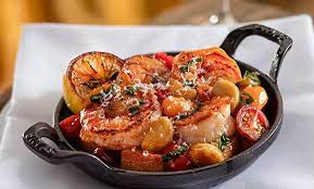 Cast Iron Garlic Shrimp With Olive Oil Crostini From The Capital Grille Bar Menu Dinner Recipes Crockpot Fine Dining Menu Easy Dinner Recipes