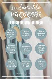 In its 34th order on the closure of. Sustainable Wardrobe Lockdown Bingo Bingo Sustainable Shopping Sustainability