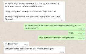 We did not find results for: Cara Efek Broadcast Mengganti Nomor Whatsapp Lengkap