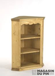 Des promotions toute l'année chez conforama ! Bahut D Angle 3 Etageres En Pin Massif Chamonix Le Magasin Du Pin