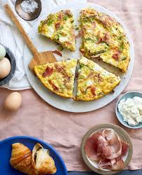 Recipe Asparagus Prosciutto Goat Cheese Frittata Recipe Goat Cheese Frittata Sweet Brunch Recipes Frittata